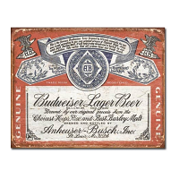 Budweiser - Label Weathered
