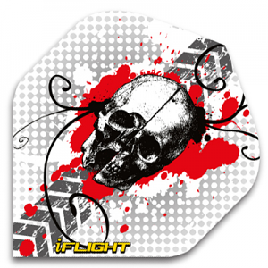 I-Flights - Skull Red/ Grey