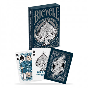 Single Deck Bicycle Dragons Playing Cards 