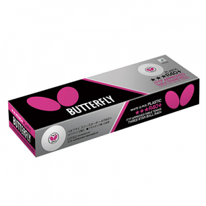 Butterfly 3-Star R40+ Ball - 12 Pack