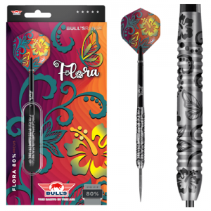 Bull’s Flora Hiscus 80% Tungsten Darts 25gm