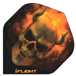 I-Flights - Flaming Skull With Horns
