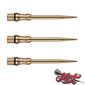 Shot Darts Crown Conversion Point Gold TI Coated 